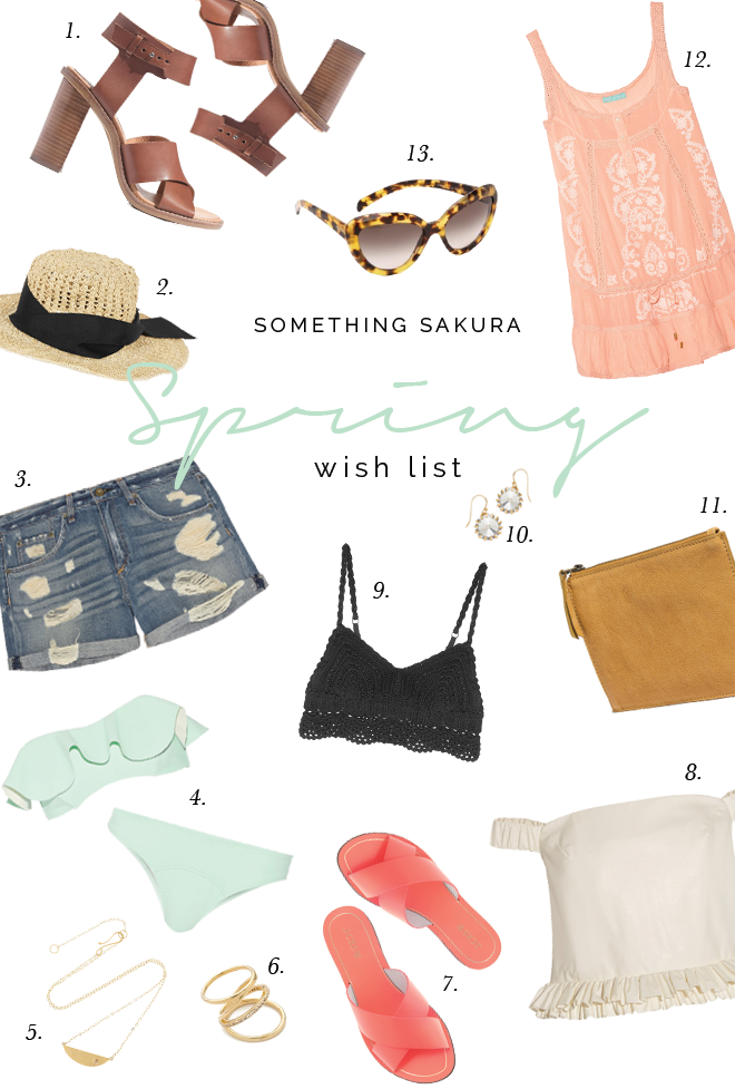 Something Sakura: Spring Wish List