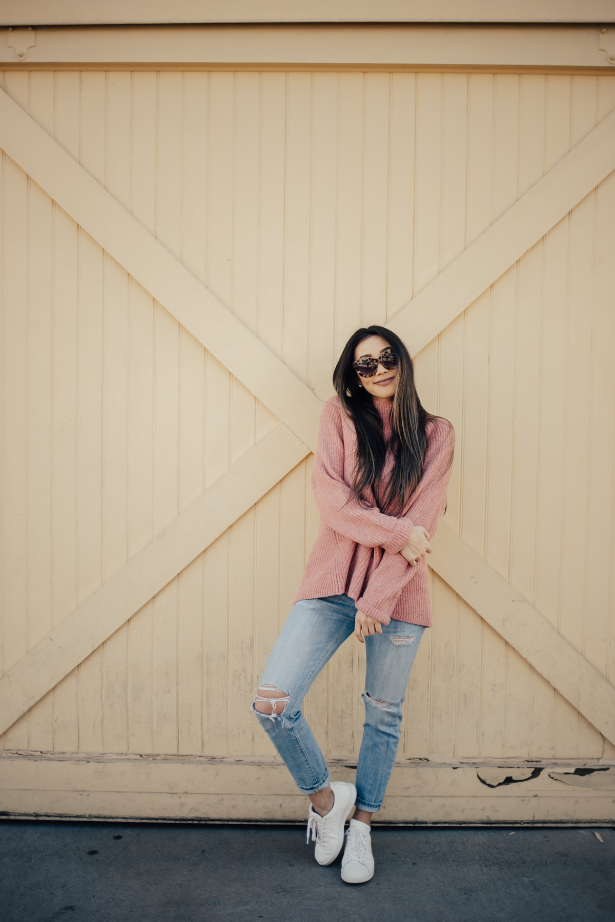Something Sakura: Pink Madewell Sweater